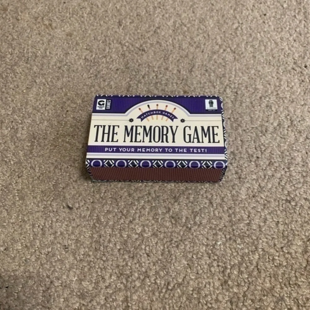 The Memory Game New never used‎